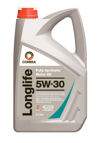 Моторное масло Comma Longlife 5W-30, 5л