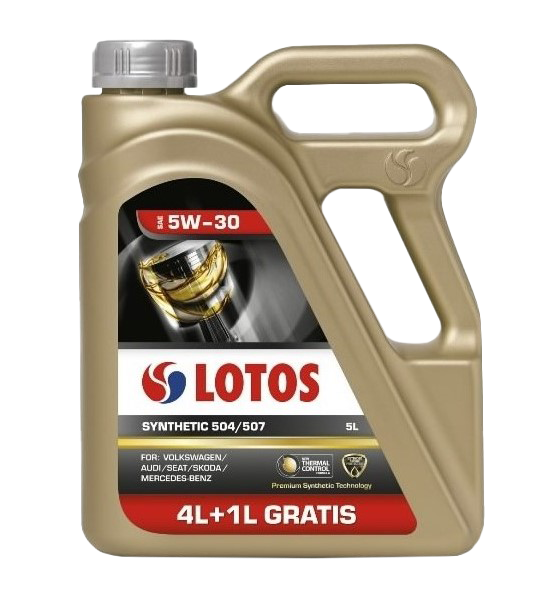 Моторное масло Lotos Synthetic 504/507 5W30, 5л