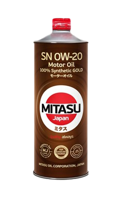 Моторное масло MITASU GOLD SN 0W-20, 1л