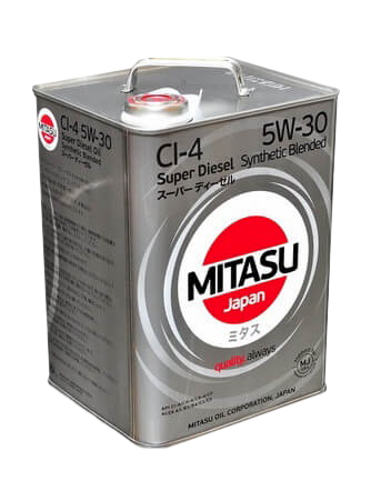 Моторное масло MITASU SUPER DIESEL CI-4 5W-30, 6л