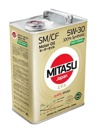 Моторное масло MITASU MOLY-TRiMER SM/CF 5W-30, 4л
