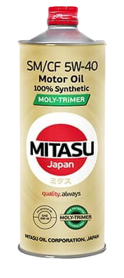 Моторное масло MITASU MOLY-TRiMER SM/CF 5W-40, 1л