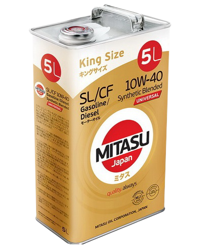 Моторное масло MITASU UNIVERSAL SL/CF 10W-40, 5л