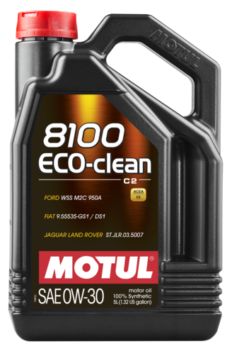 Моторное масло Motul 8100 ECO-CLEAN 0W-30, 5л