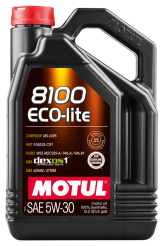 Моторное масло Motul 8100 ECO-LITE 5W-30, 5л