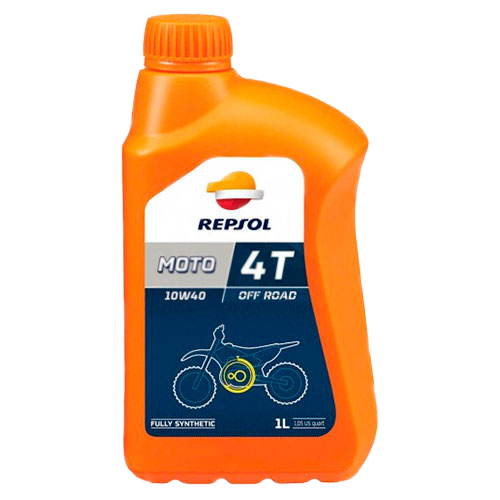 Моторное масло Repsol Moto Off Road 4T 10W40, 1л