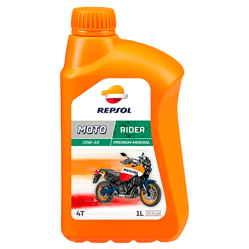Моторное масло Repsol Moto Rider 4T 20W50, 1л