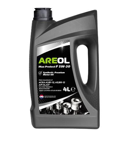 Моторное масло Areol Max Protect F 5W30, 4л