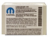 Средство для обнаружении, утечек в системе охлаждения 5-year coolant tracer dye, 30 мл