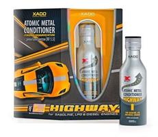 Атомарный кондиционер металла Highway, подарочный набор, 225мл