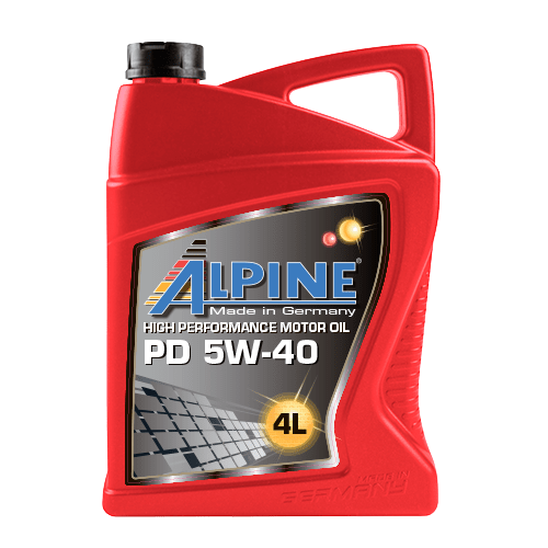 Моторное масло Alpine PD Pumpe-Duse 5W-40, 4л