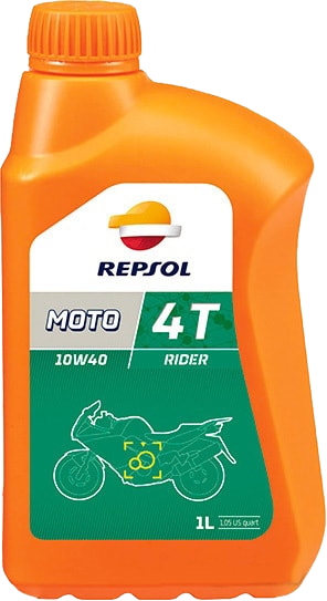 Моторное масло Repsol Moto Rider 4T 10W40, 1л